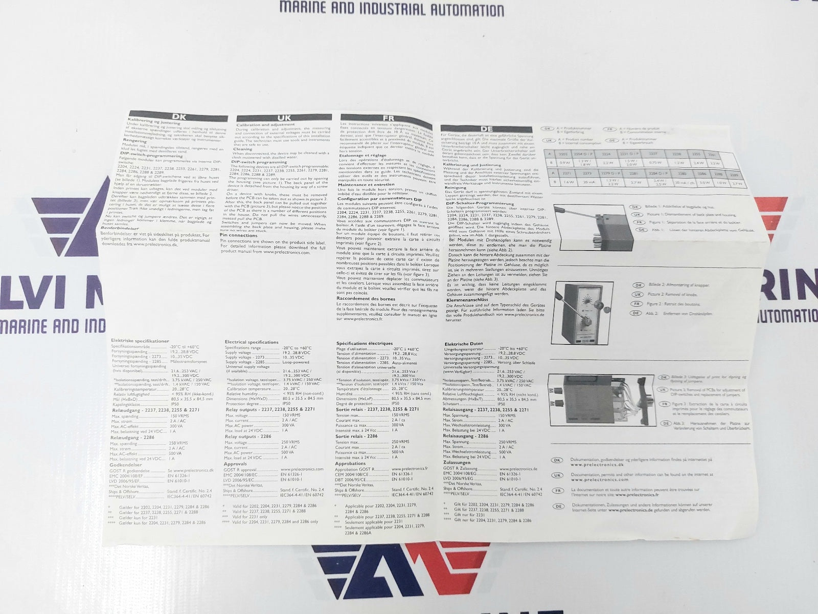 PR ELECTRONICS 2231 TRIP AMPLIFIER 2231P (2)