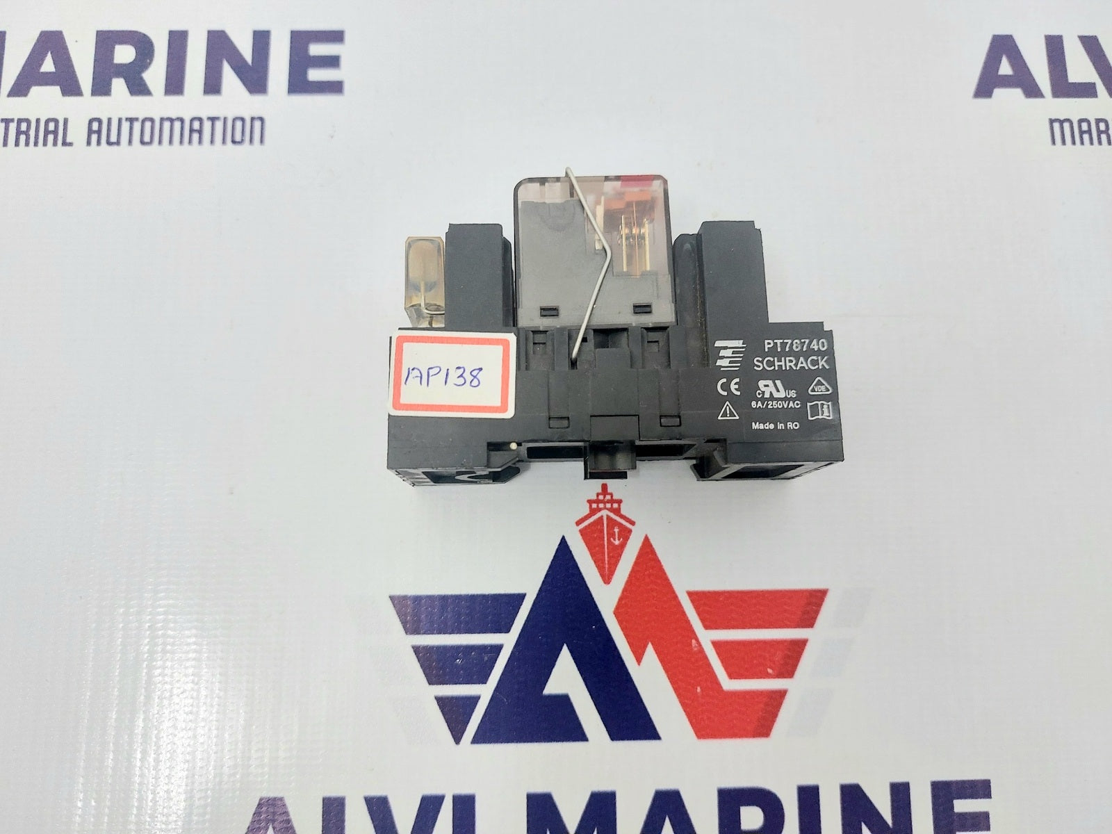 SCHRACK PT570548 RELAY 48VAC 6A250VAC (3)