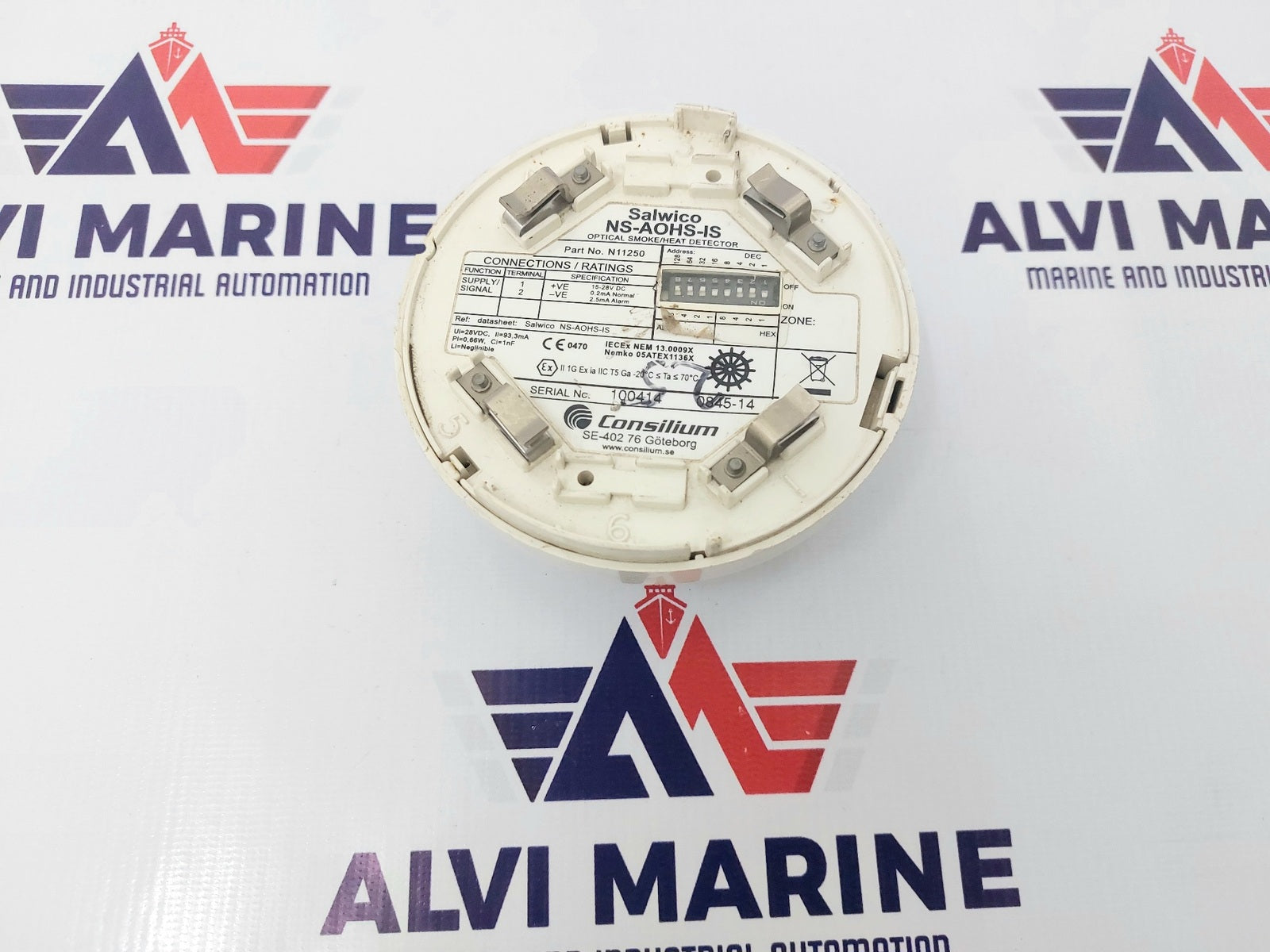 CONSILIUM SALWICO NS-AOHS-IS OPTICAL SMOKE/HEAT DETECTOR N11250