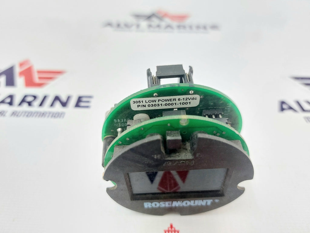 ROSEMOUNT 03031-0001-1001 ALARM DISPLAY 3051 LOW POWER 6-12 VDC