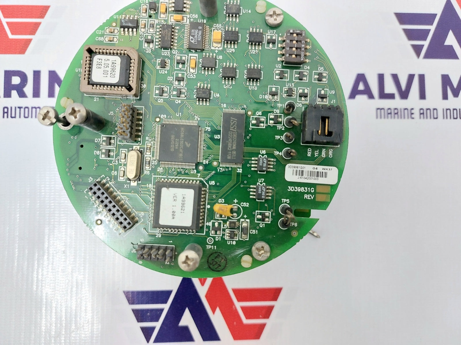 ROSEMOUNT ANALYTICAL 3D39828H01 REV 2 TRANSMITTER PCB 3D39831G (2)