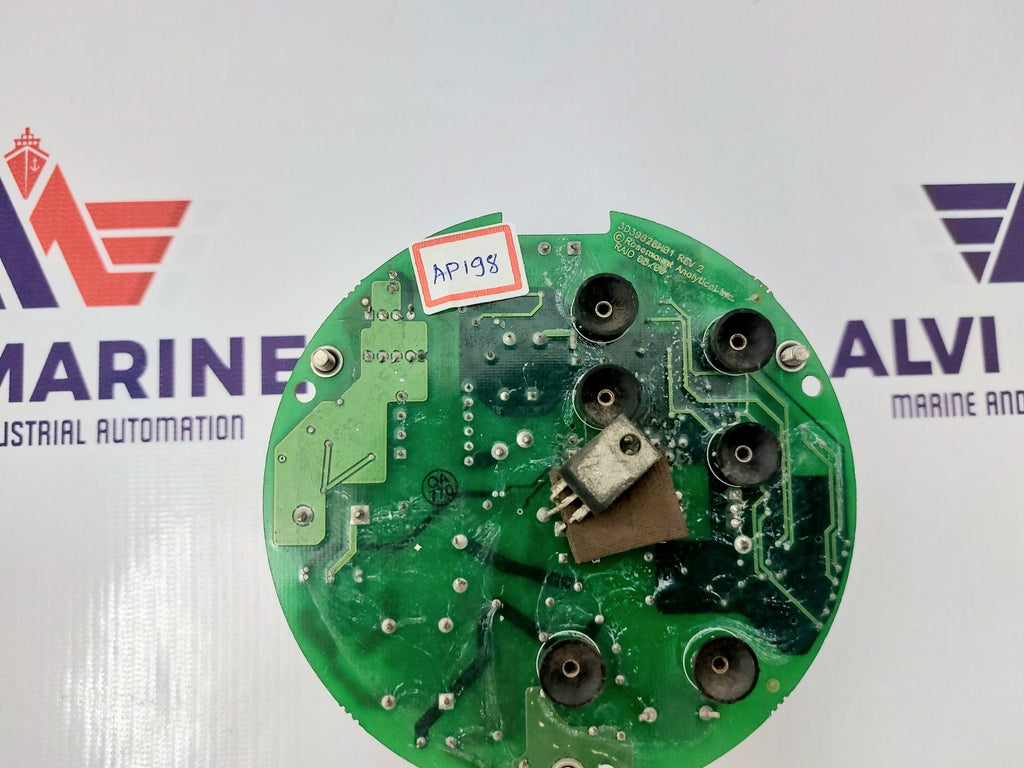 ROSEMOUNT ANALYTICAL 3D39828H01 REV 2 TRANSMITTER PCB ASSY 3D39833G01 06
