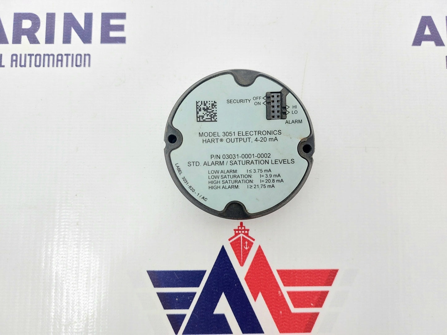 ROSEMOUNT 03031-0001-0002 SATURATION MODULE 3031-620-1AC (2)
