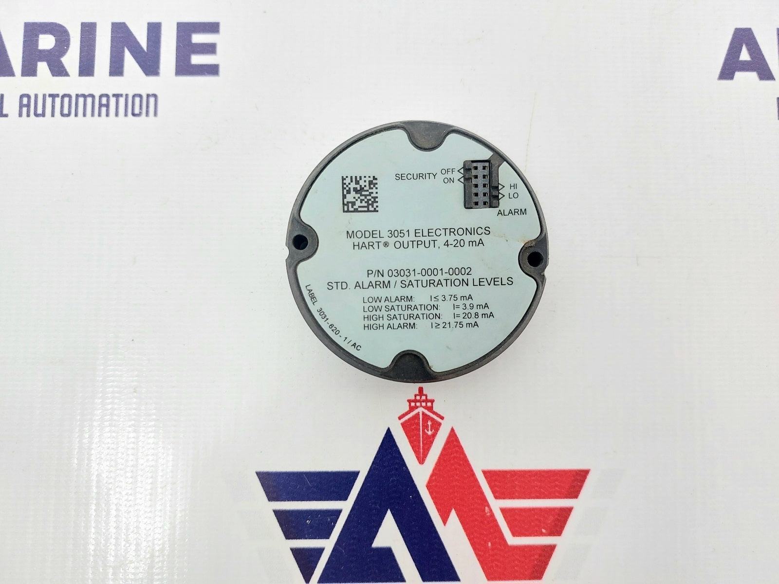 ROSEMOUNT 03031-0001-0002 SATURATION MODULE 3031-620-1AC (2)