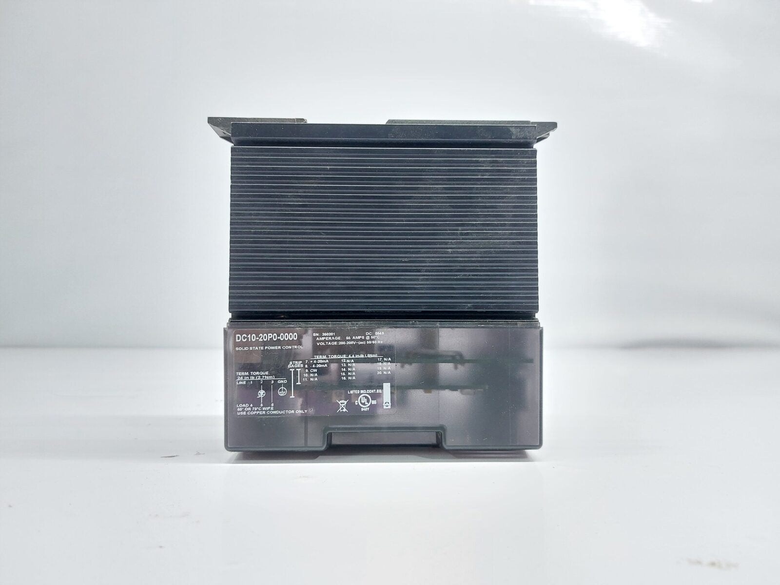 WATLOW DIN-A-MITE DC10-20P0-0000 SOLID STATE POWER CONTROL (4)