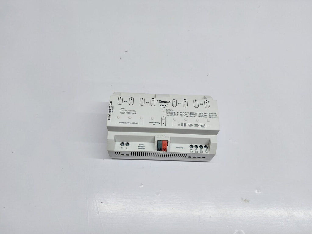 ZENNIO KNX DIMINBOX DX4 ZDIDBDX4 4 CHANNEL UNIVERSAL DIMMER ACTUATOR (3)