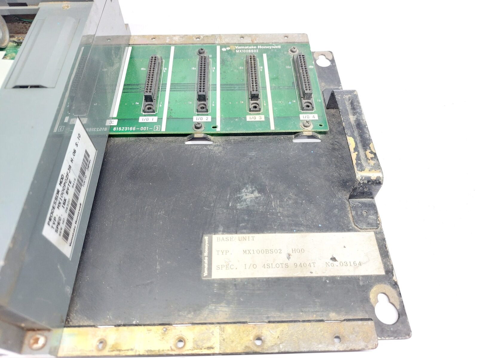 YAMATAKE-HONEYWELL MX 100 MX100CP02FJA PROCESSOR MODULE (3)