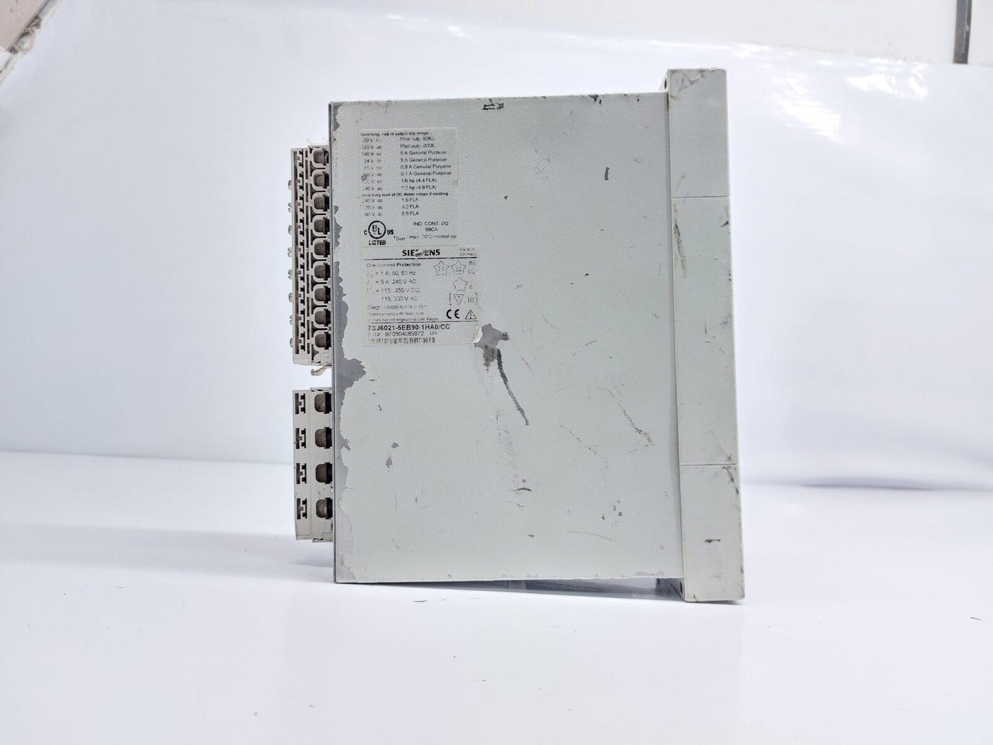 SIEMENS 7SJ6021-5EB90-1HA0CC OVER CURRENT PROTECTION RELAY (4)