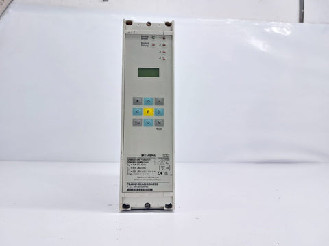 SIEMENS 7SJ6001-5EA00-0DA0/BB OVERCURRENT PROTECTION RELAY