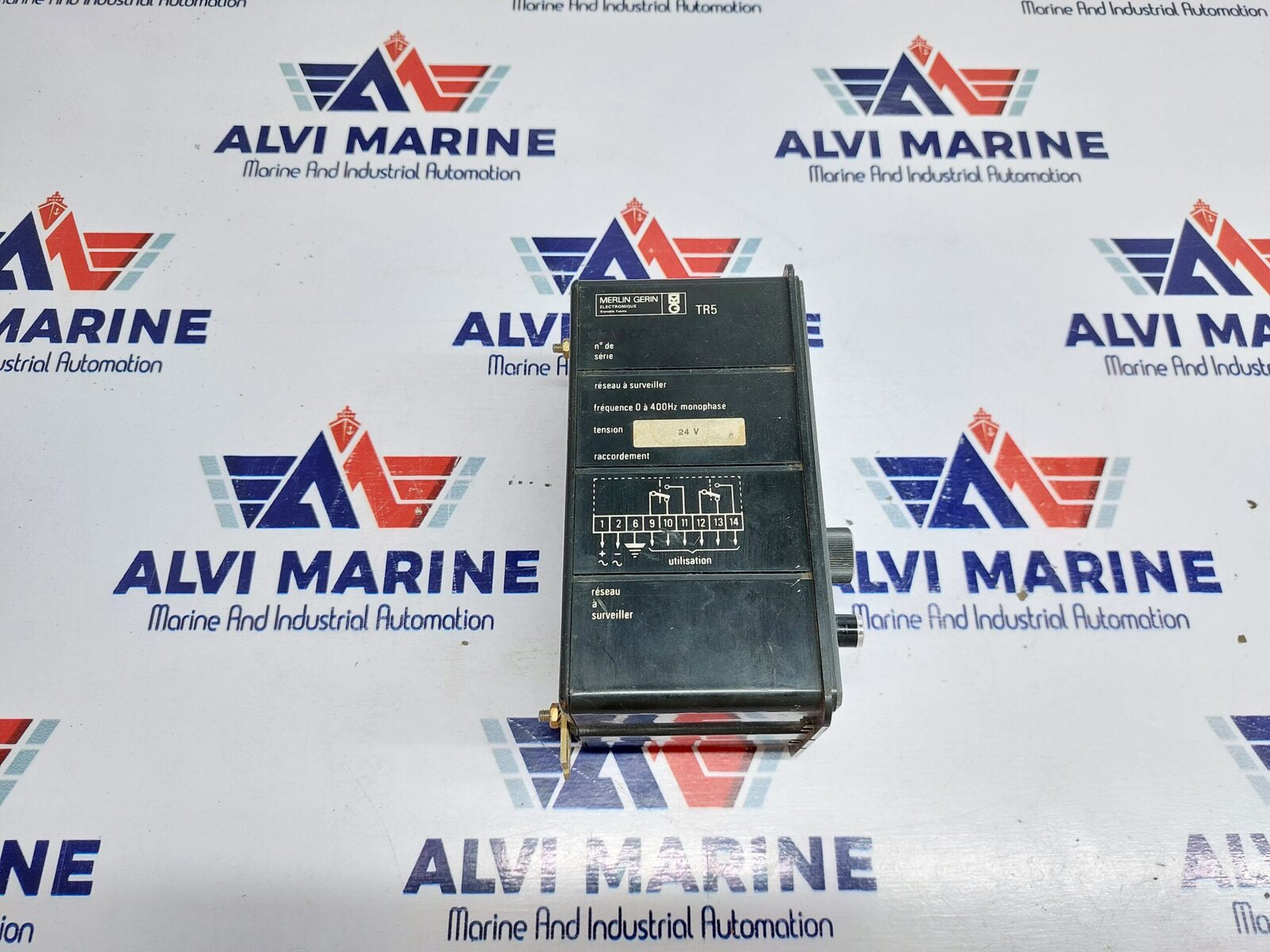 MERLIN GERIN VIGILOHM TR5 INSULATION MONITORING RELAY