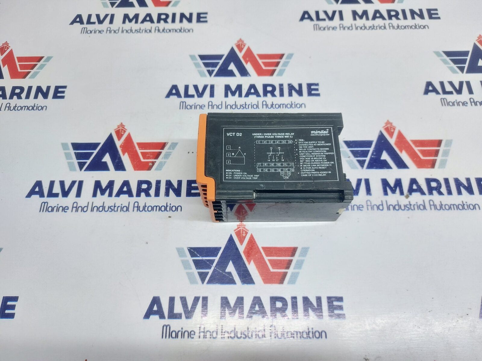 MINILEC VCT D2 UNDER/OVER VOLTAGE RELAY