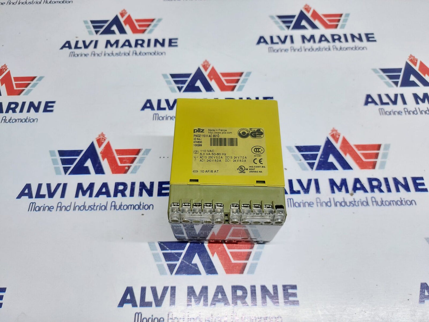 PILZ PNOZ 110V AC 3S10 SAFETY RELAY 474630 (3)