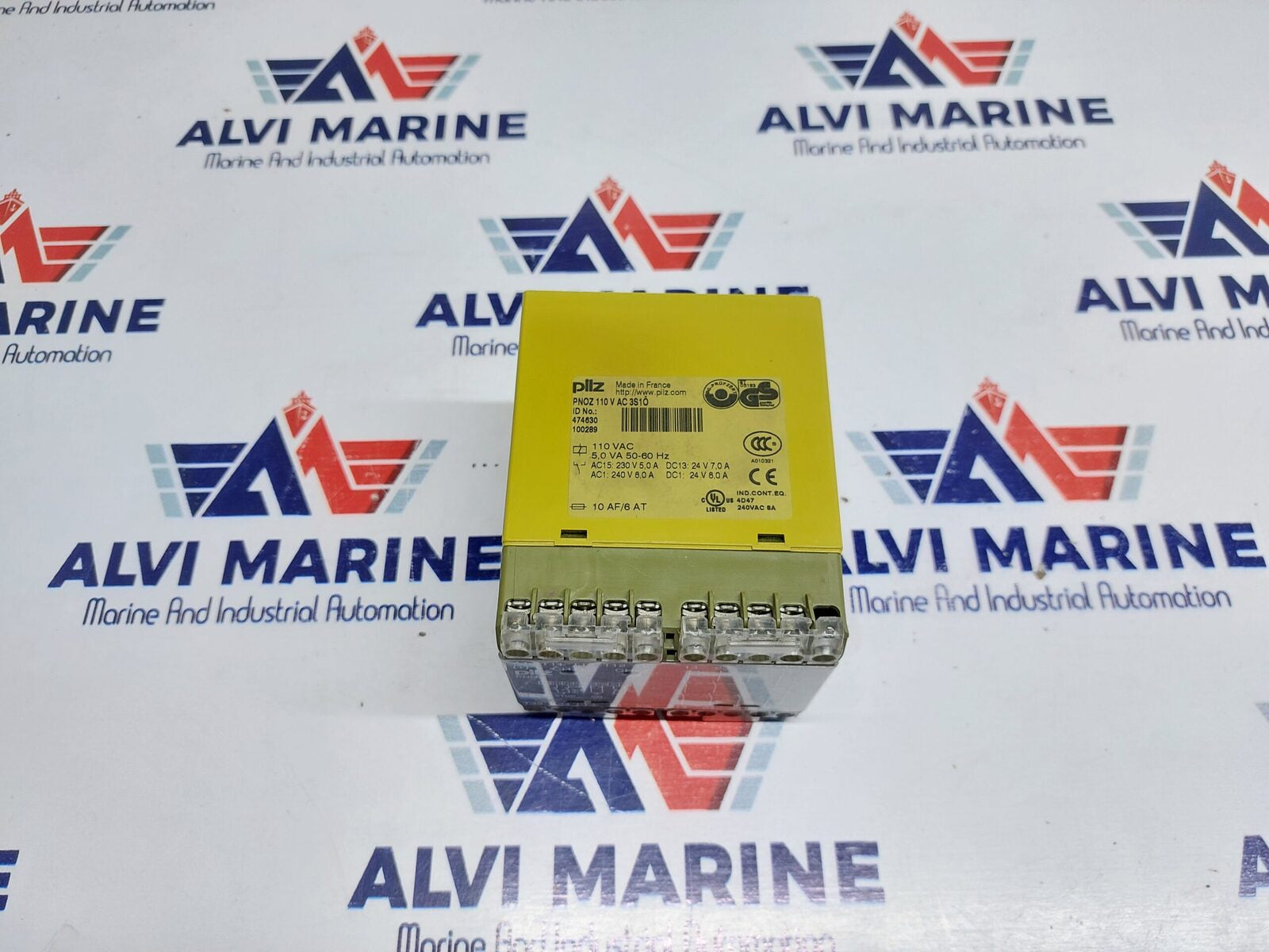 PILZ PNOZ 110V AC 3S10 SAFETY RELAY 474630 (3)