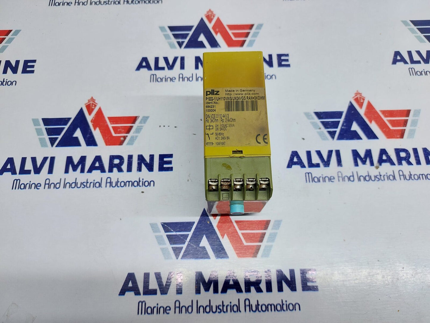 PILZ P1EG/1 SAFTEY RELAY P1EG-1/UH110VWS/UN24VGS