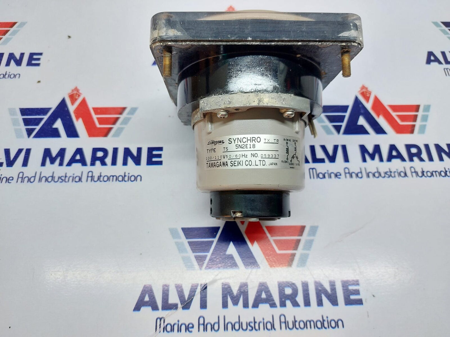 TAMAGAWA TS 5N2E18 SYNCHRO MOTOR WITH METER (3)