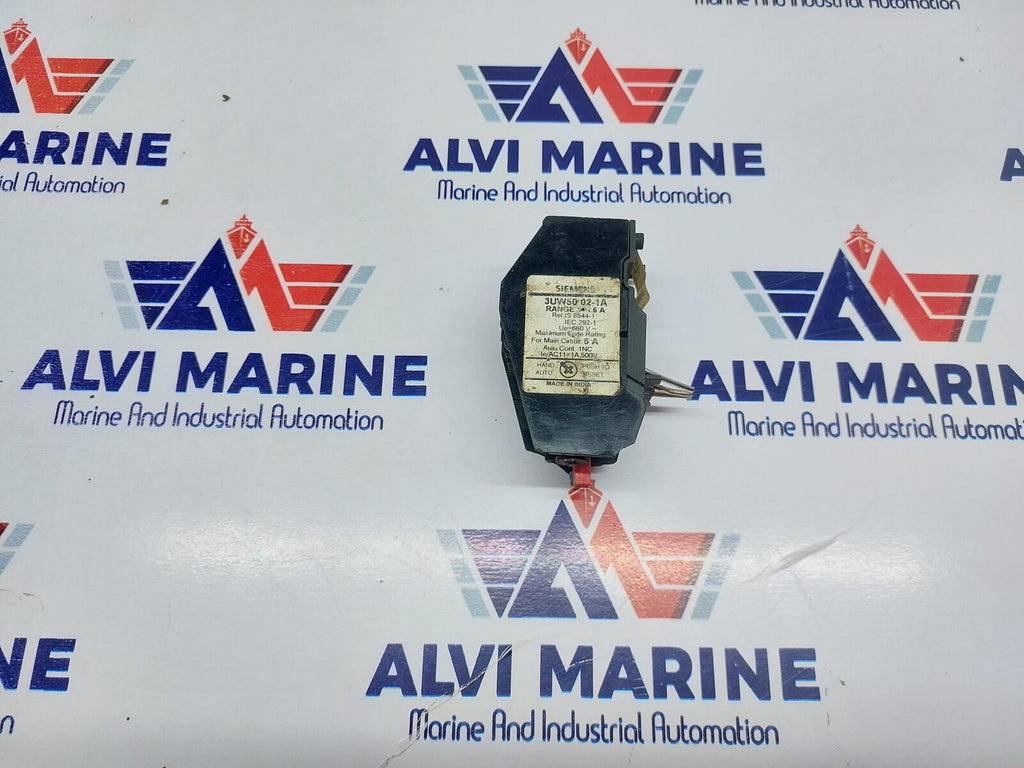 SIEMENS 3UW50-02-1A CONTACTOR RELAY (3)