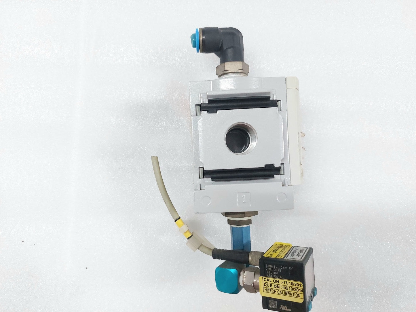 FESTO MS6-FRM-12 BRANCHING MODULE WITH SPAB-P10R-C18-2P-M8 PRESSURE SENSOR (5)