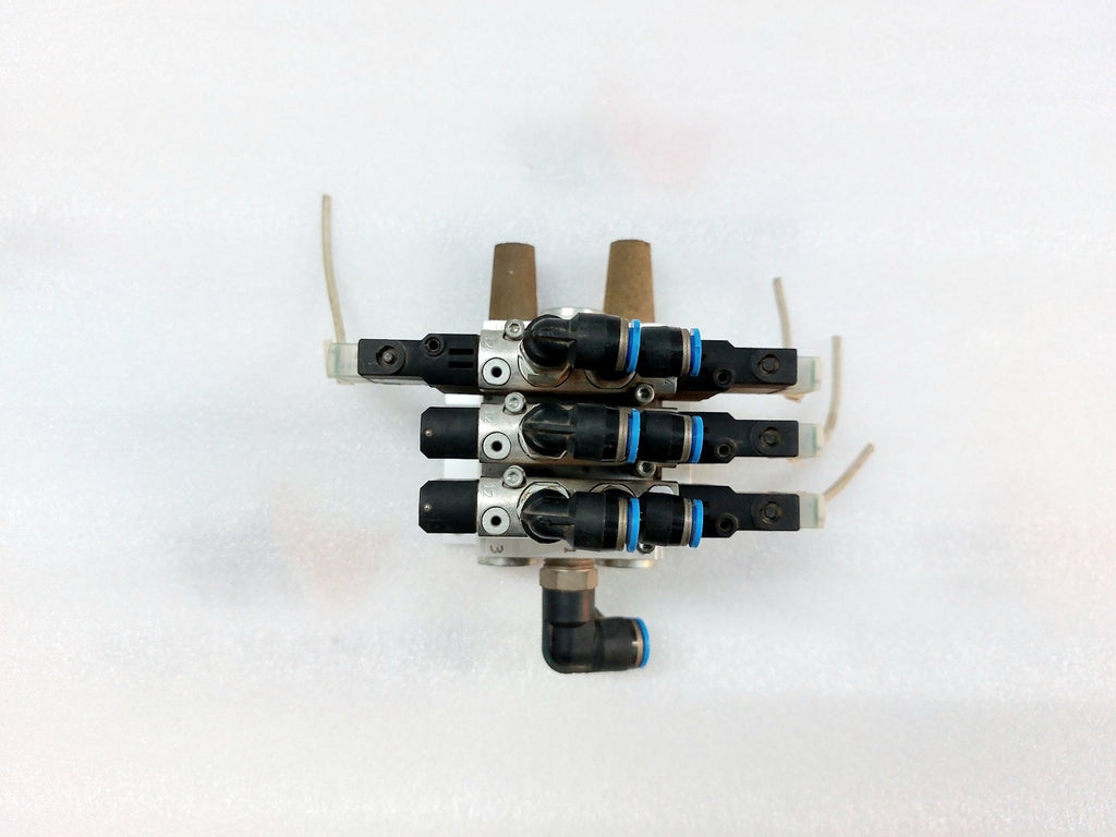 FESTO CPE14-PRS-38-3 CONNECTION BLOCK WITH CPE14-M1BH-5J-18 SOLENOID VALVE (2)