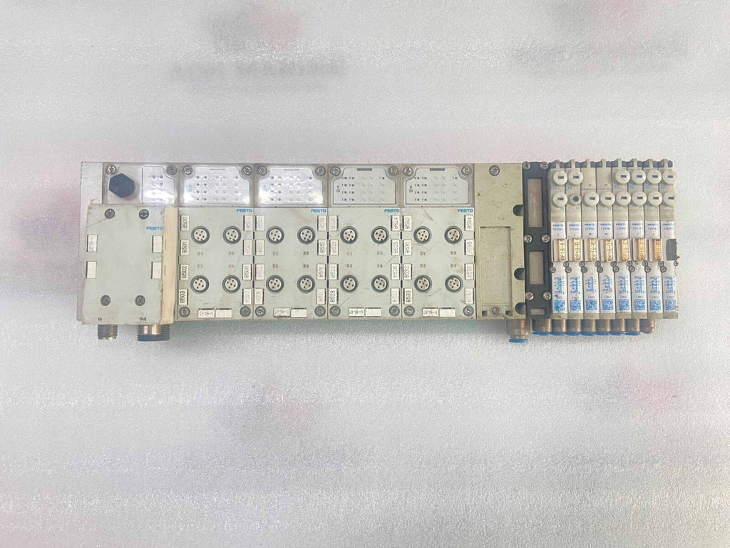 FESTO 533343 VALVE MANIFOLD INTERFACE BLOCK DP18 (3)