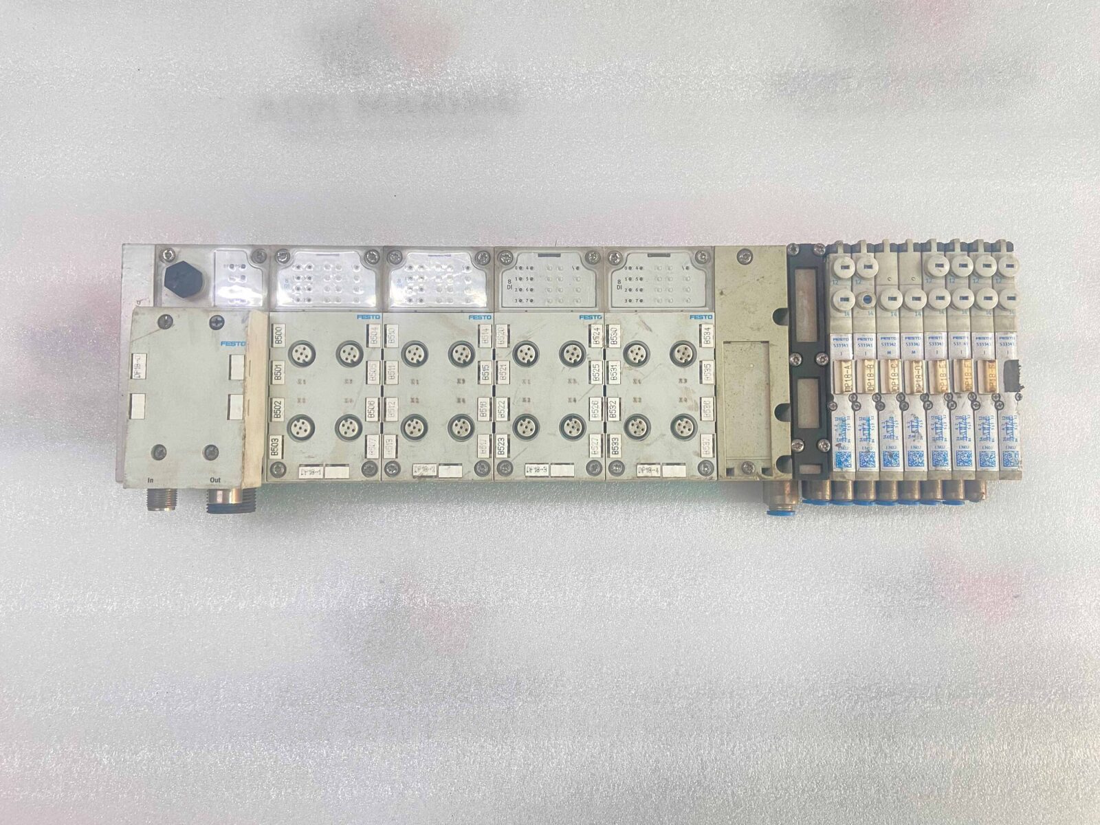 FESTO 533343 VALVE MANIFOLD INTERFACE BLOCK DP18 (3)