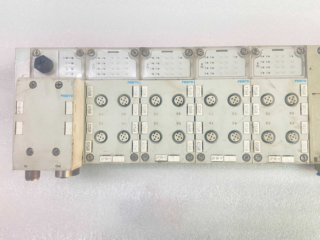 FESTO 533343 VALVE MANIFOLD INTERFACE BLOCK DP18