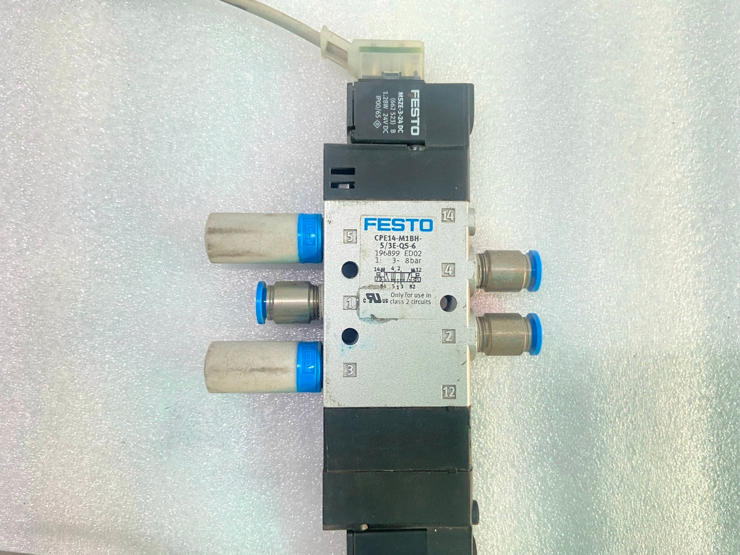 FESTO CPE14-M1BH-53E-QS-6 SOLENOID VALVE (2)