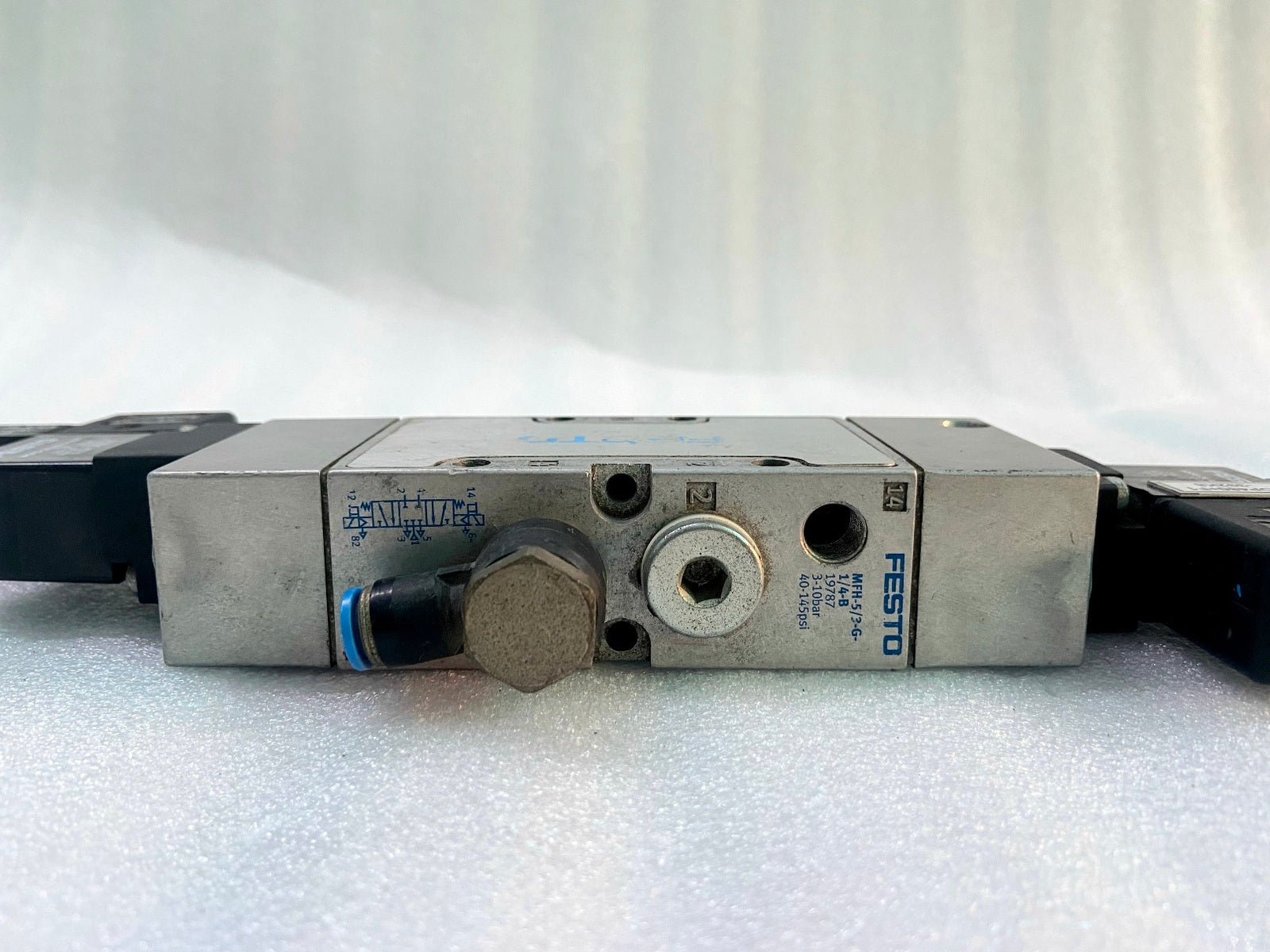 FESTO MFH-53-G-14-B SOLENOID VALVE 10 BAR 145 PSI (3)