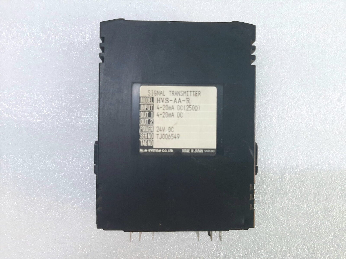 M-SYSTEM HVS-AA-R SIGNAL TRANSMITTER 4-20MA (2)