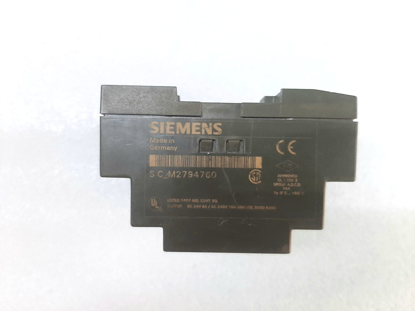 SIEMENS LOGO 6ED1 052-1HB00-0BA1 MODULE (3)