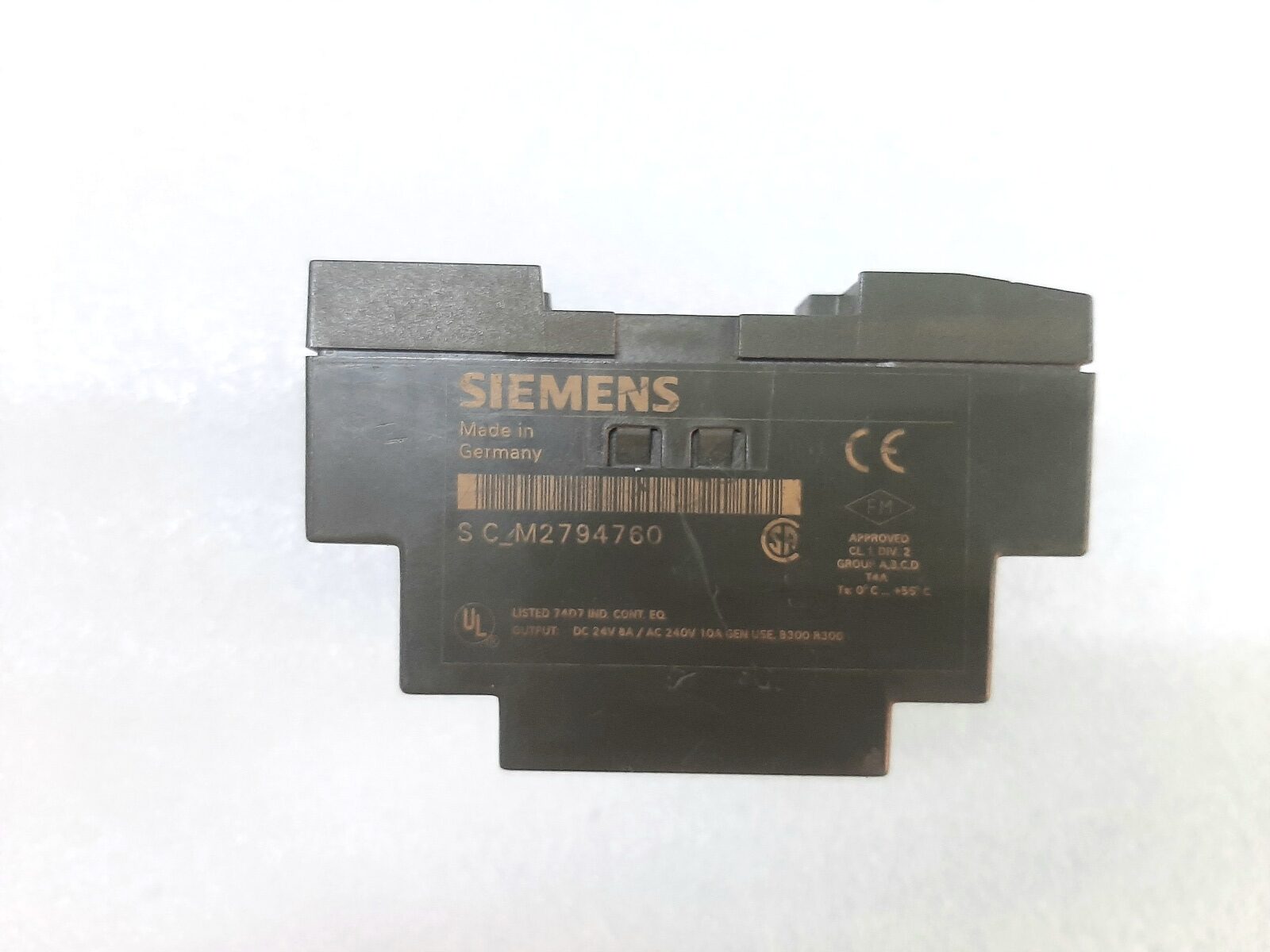SIEMENS LOGO 6ED1 052-1HB00-0BA1 MODULE (3)