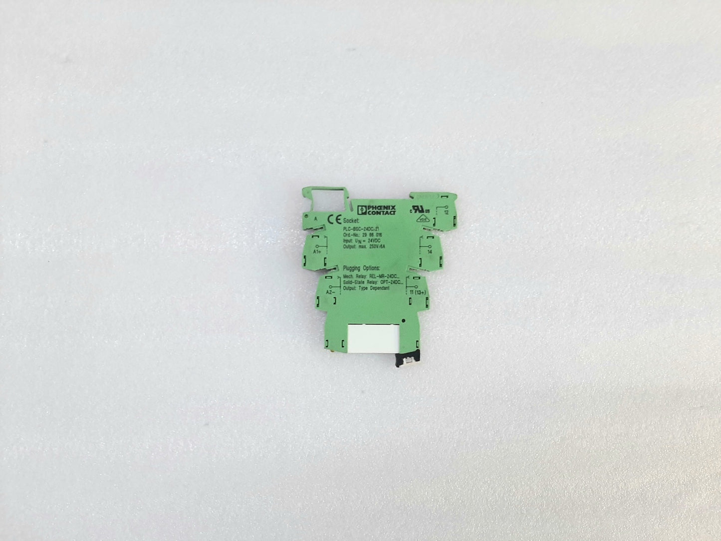 LOT OF 7 PHOENIX CONTACT PLC-BSC-24DC/21 SOCKET HOLDER