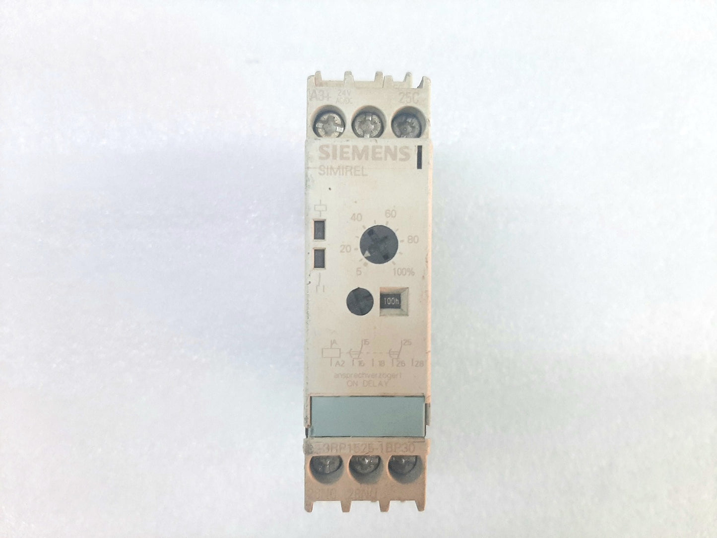 SIEMENS SIMIREL 3RP1525-1BP30 TIME RELAY (2)