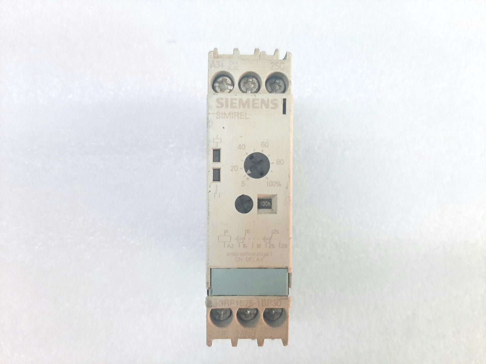 SIEMENS SIMIREL 3RP1525-1BP30 TIME RELAY (2)