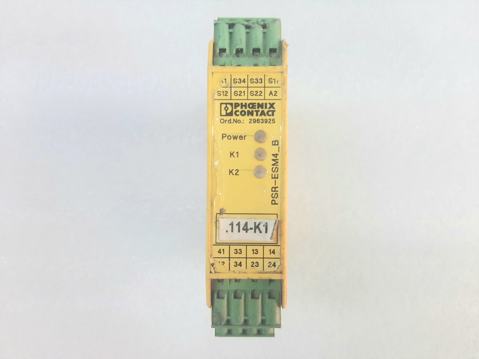 PHOENIX CONTACT PSR-ESM4_B SAFETY RELAY 2963925