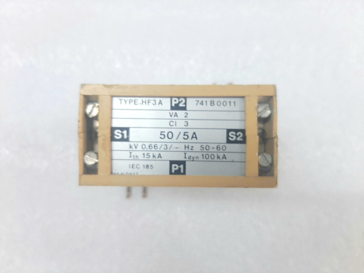 EATON HF3A CURRENT TRANSFORMER 741B0011