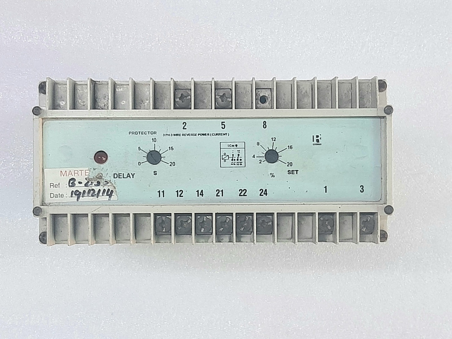 RISHABH 256-PAT PROTECTOR RELAY MODULE 256-PATG-LS-BX-SB-C5-EA