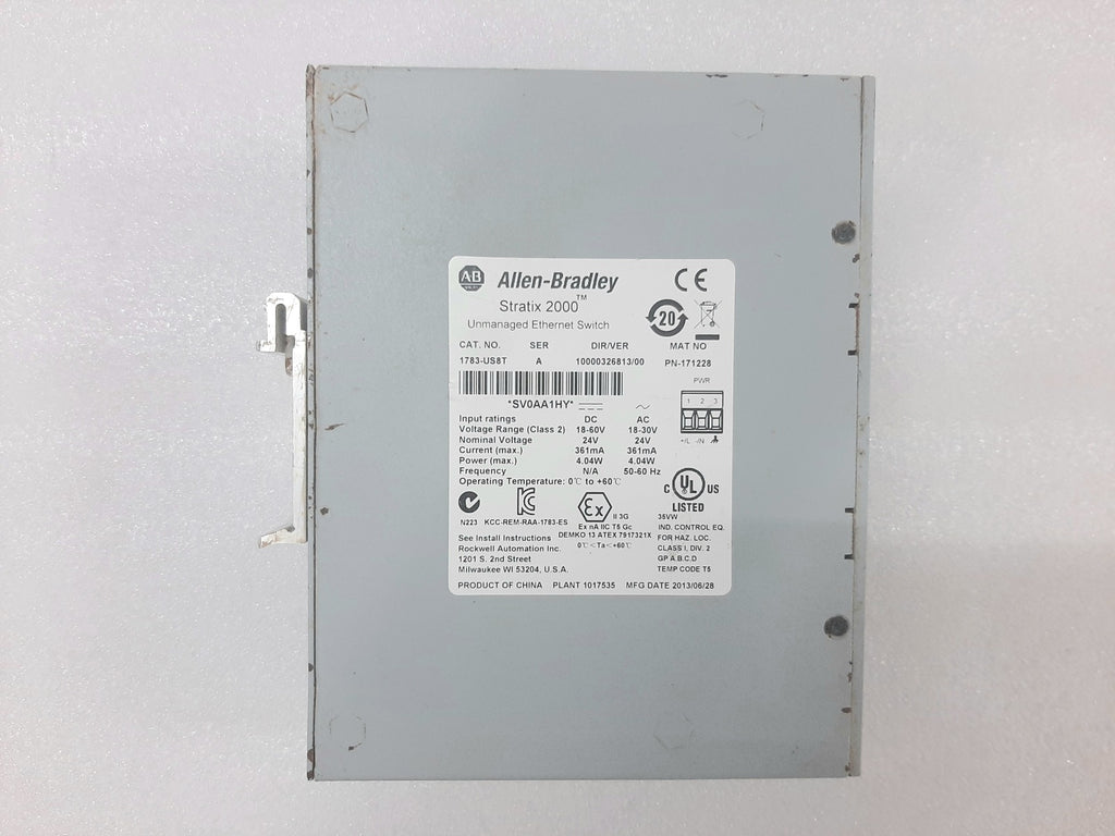 ALLEN-BRADLEY 1783-US8T UNMANGED ETHERNET SWITCH STRATIX 2000 SER. A (3)