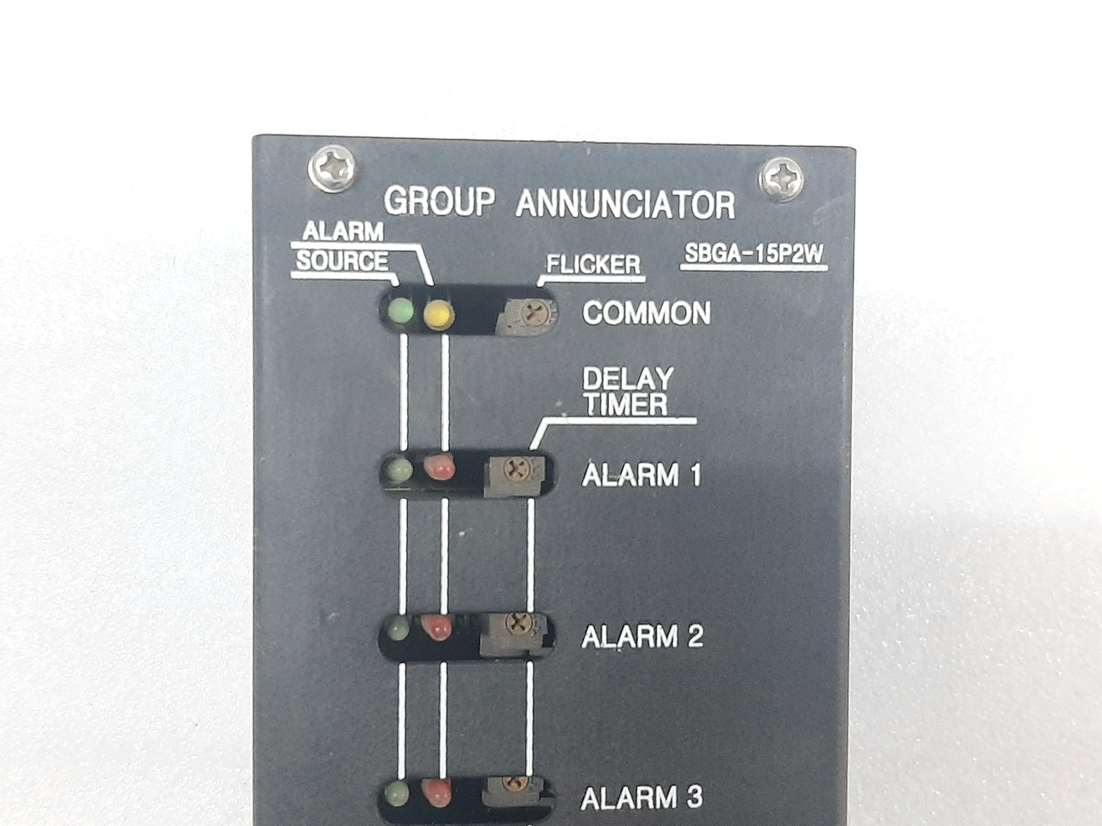 WESTRONICS SBGA-15P2W GROUP ANNUNCIATOR (3)
