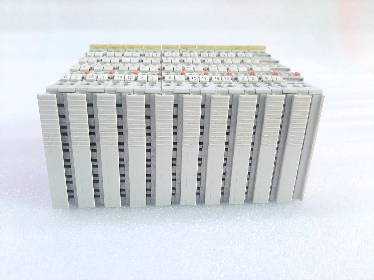 LOT OF 10 WAGO 750-402 INPUT MODULE (4)