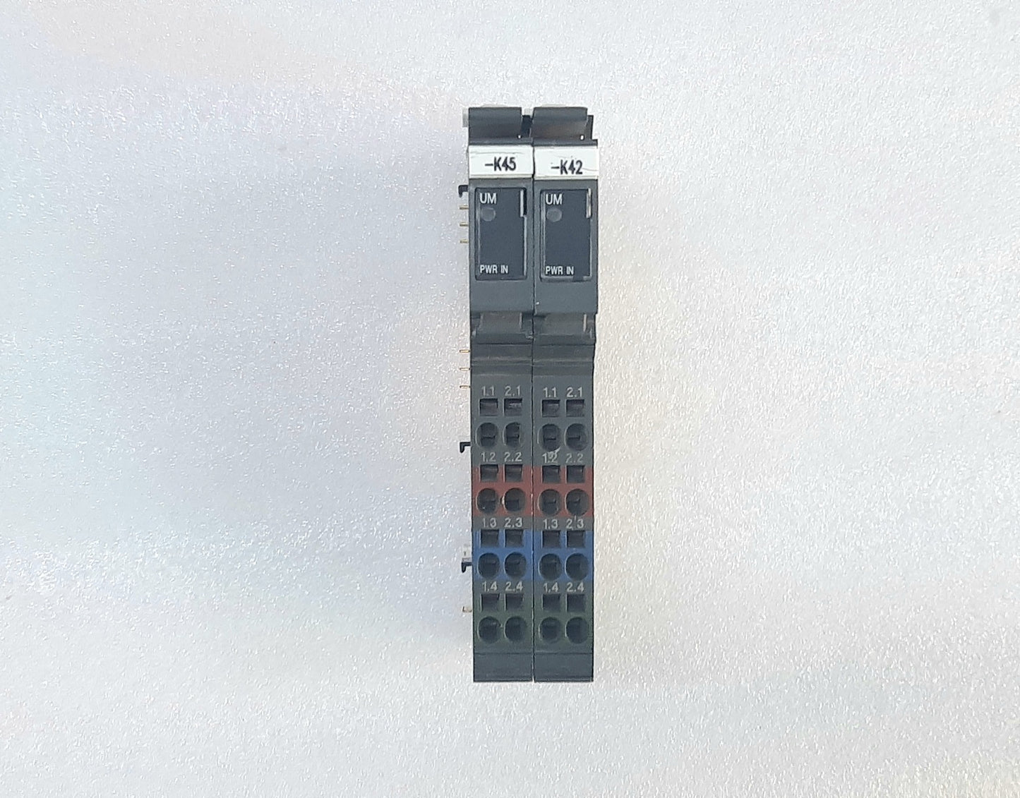 LOT OF 2 REXROTH R-IB IL 24 PWR IN-PAC INLINE POWER MODULE R911170789-GA1