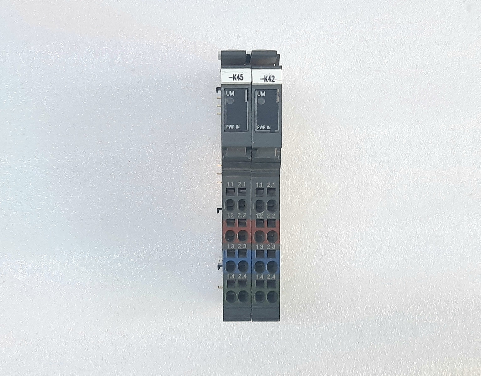 LOT OF 2 REXROTH R-IB IL 24 PWR IN-PAC INLINE POWER MODULE R911170789-GA1