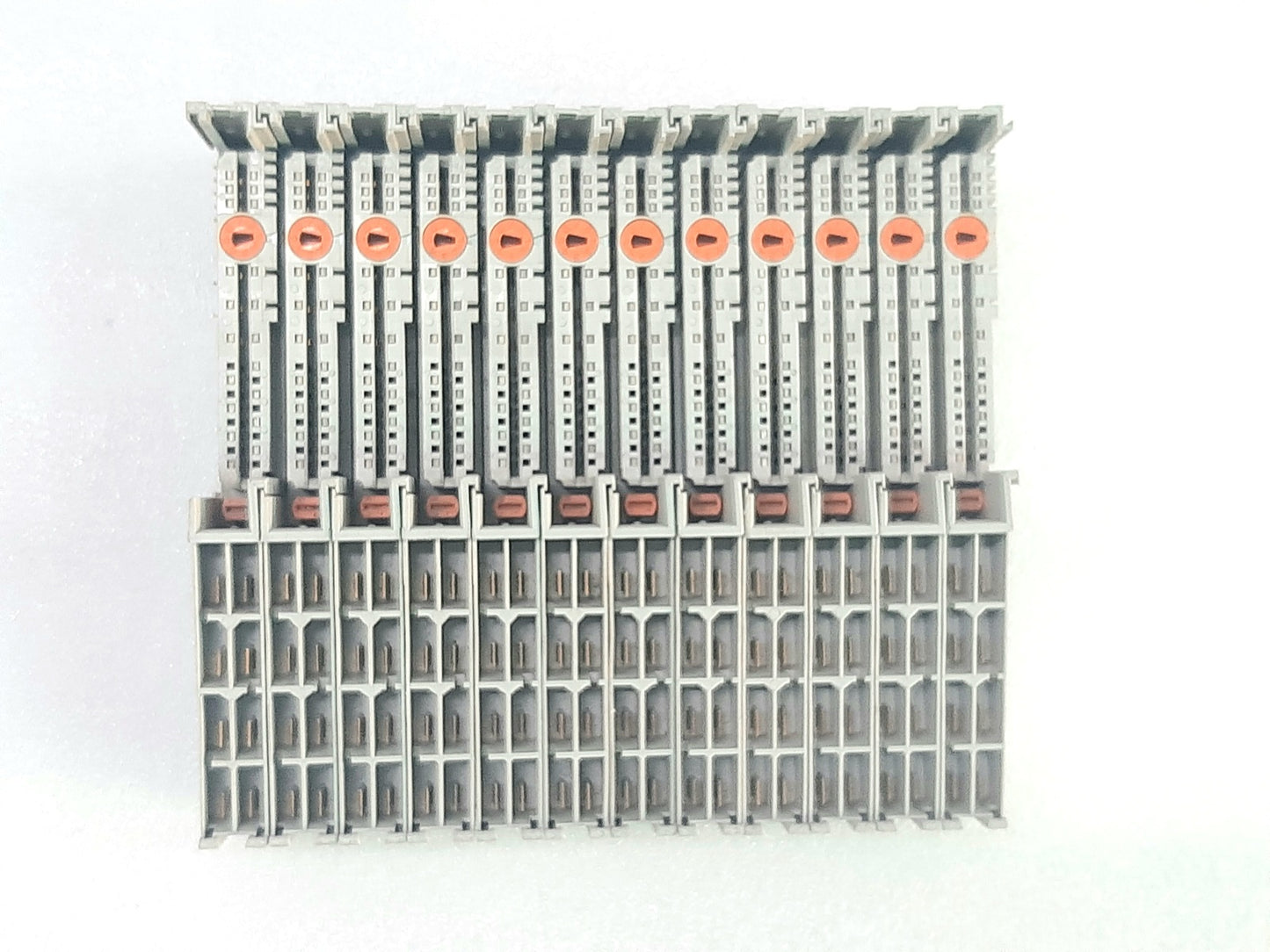 LOT OF 12 ALLEN BRADLEY 1734-MB SERIES A MOUNTING BASE (2)