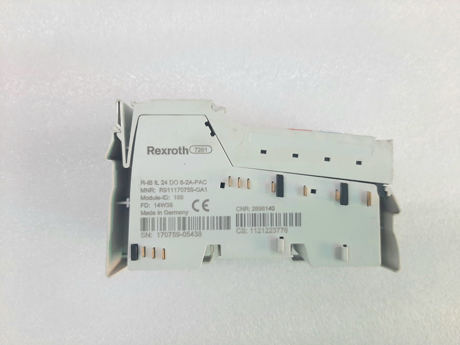 REXROTH R-IB IL 24 DO 8-2A-PAC DIGITAL OUTPUT MODULE R911170759-GA1