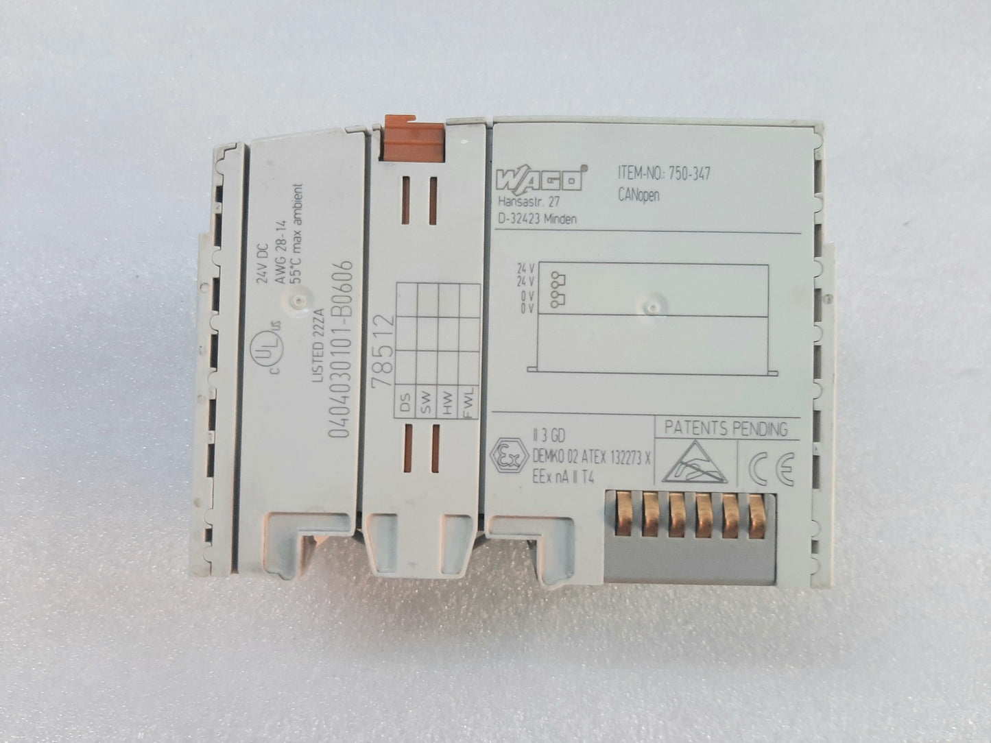 WAGO IO-SYSTEM 750-347 CANOPEN (3)