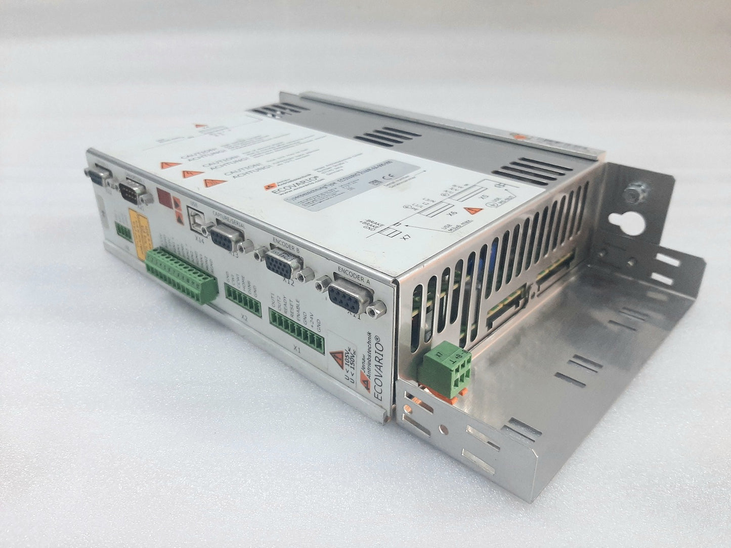 JENAER ENTRIBSTECHNIK ECOVARIO 214AR-AA-000-000 SERVO DRIVE CONTROLLER