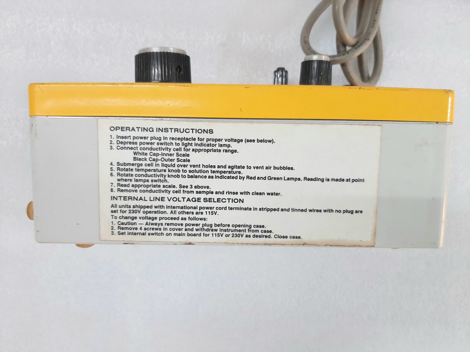 ECOLOGIC 1033 ECOLAB CONDUCTIVITY BRIDGE (4)