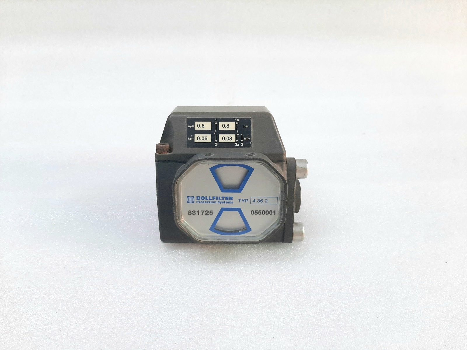 BOLLIFILTER 4.36.2 DIFFERENTIAL PRESSURE TRANSMITTER