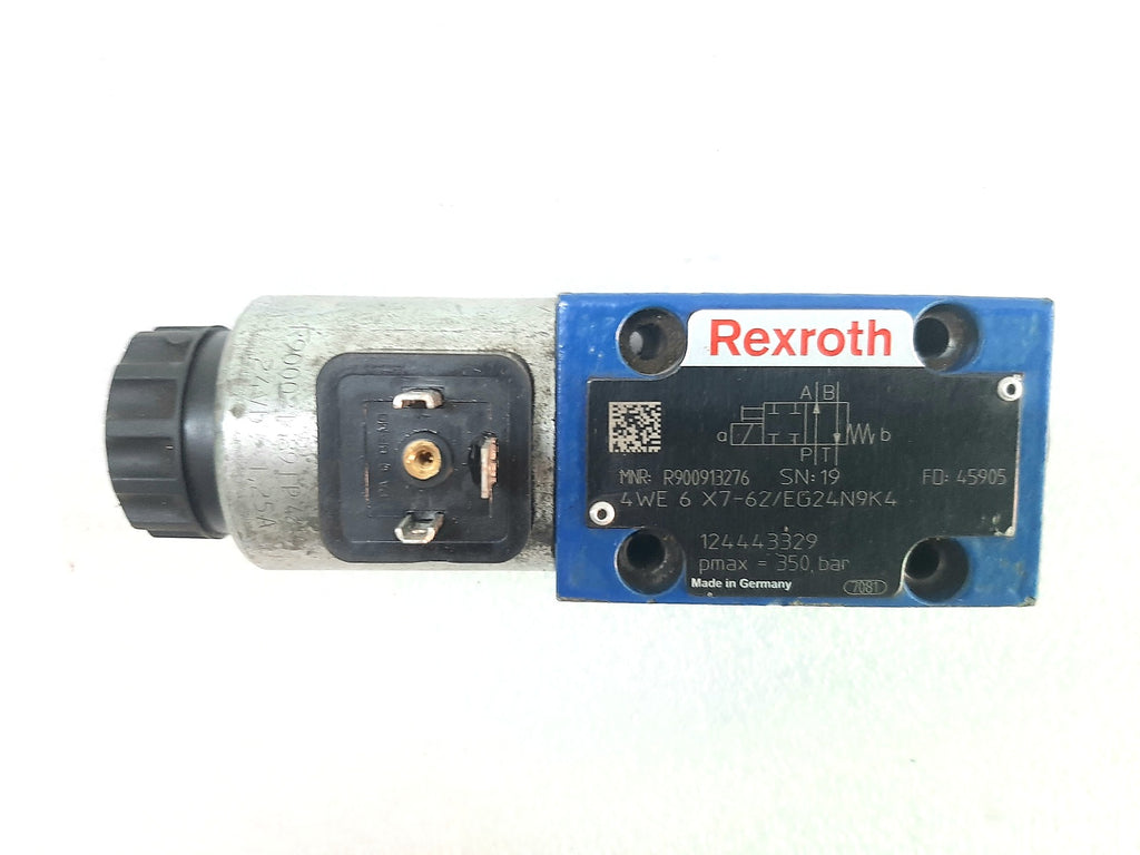REXROTH R900913276 SOLENOID VALVE 4WE 6 X7-62EG24N9K4 (2)