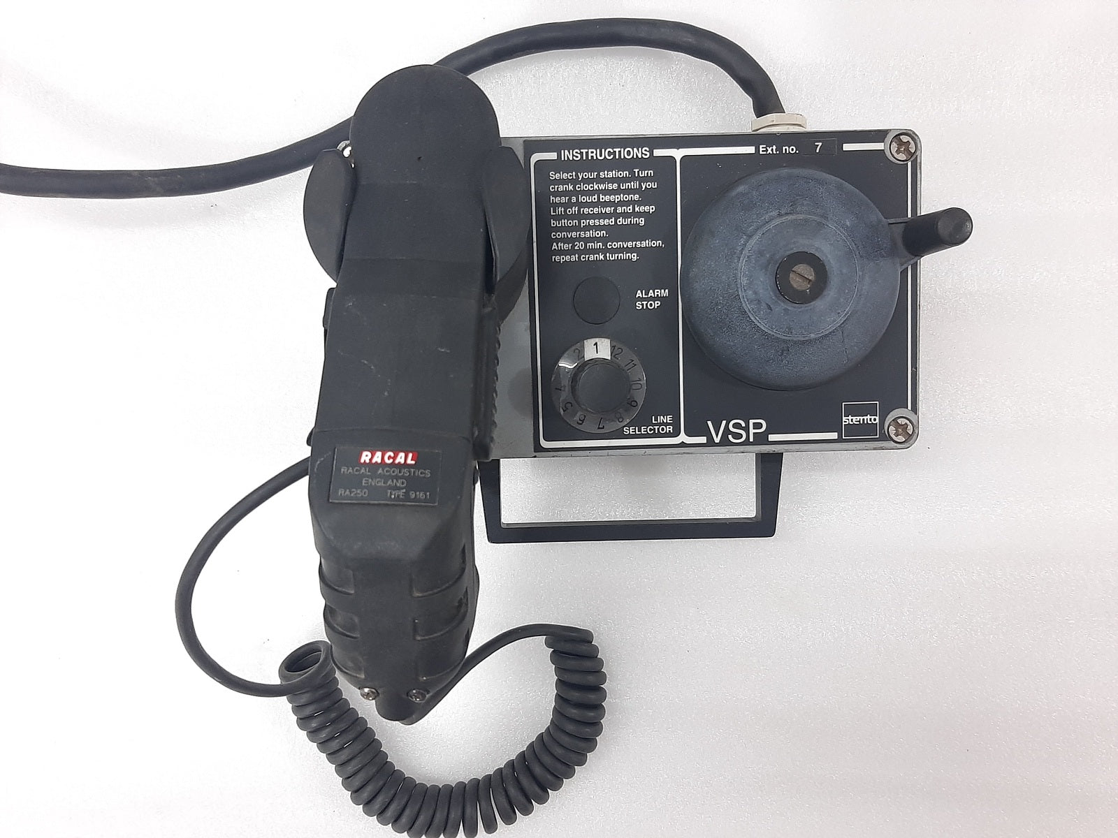 VINGTOR STENTO VSP-112-P MARINE TELEPHONE SYSTEM VSP 122 (2)