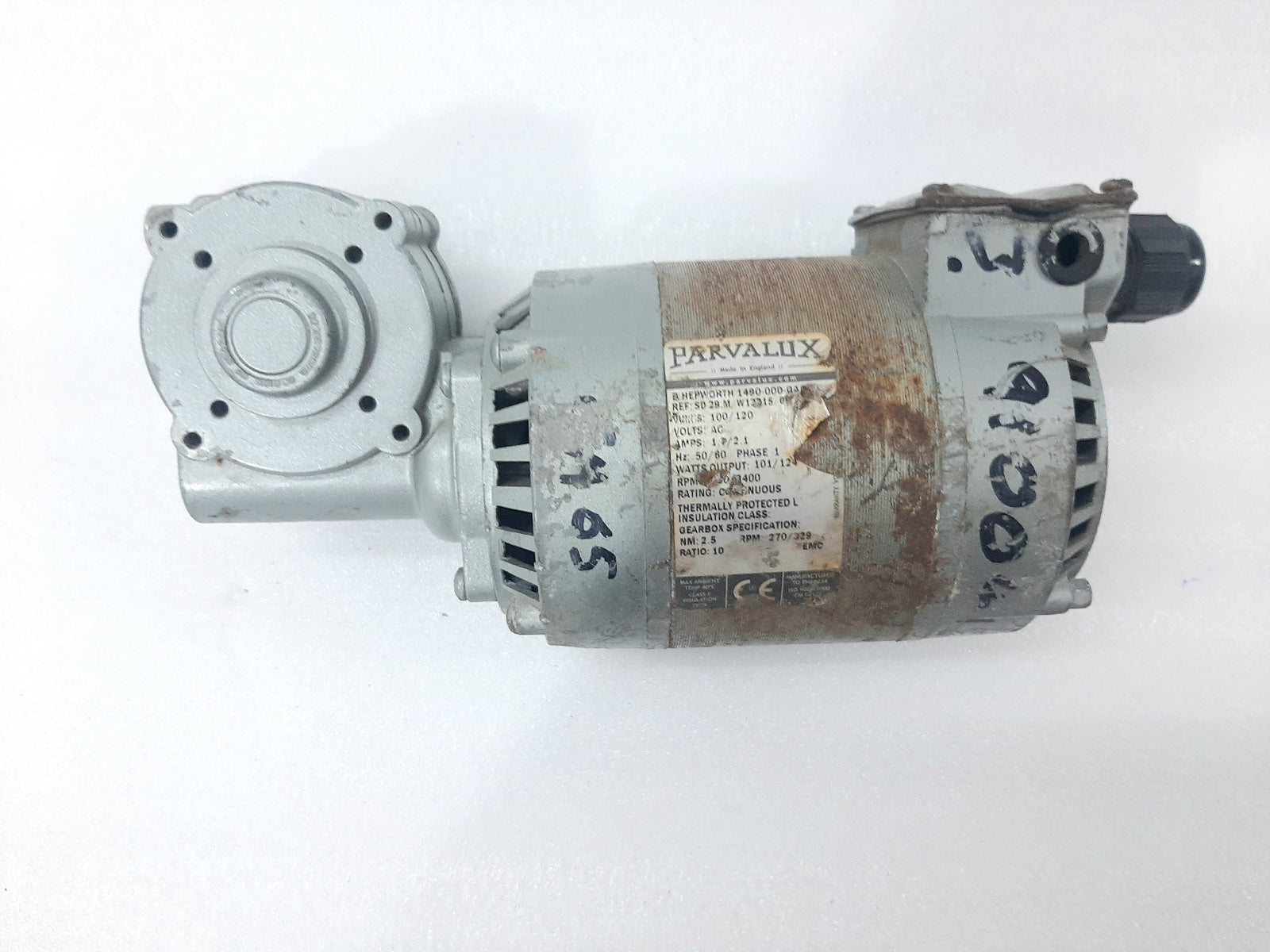 PARAVALUX B HEPWORTH 1490-000-GA65-L WIPER ELECTRIC MOTOR SD29.M (2)